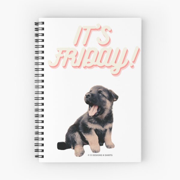 Item preview, IT'S FRIDAY PUPPY designed and sold by ODesignsNShirts.