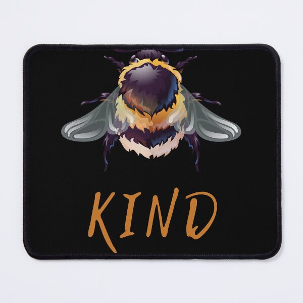 Item preview, BEE KIND-Positive Words-Cute Bee Graphic-Blessed-Funny-Inspirational Teacher designed and sold by SighFly52.