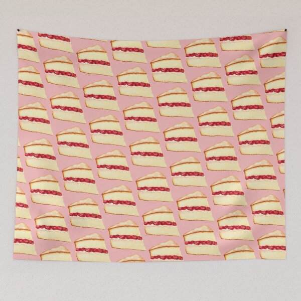 Item preview, Victoria Sponge Cake Pattern designed and sold by Kelly  Gilleran.