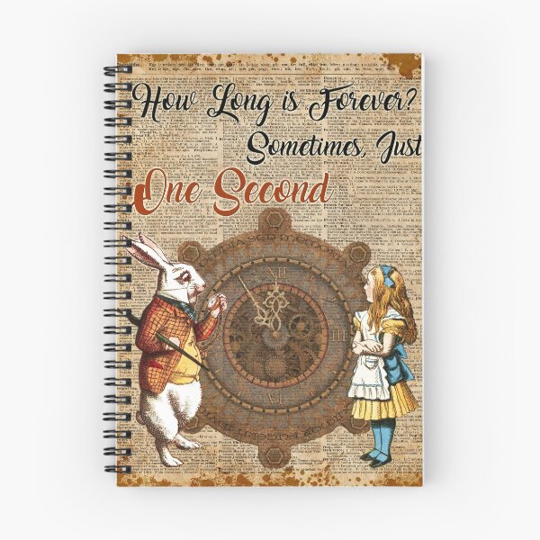 Item preview, Alice & White Rabbit Vintage Dictionary Art Quote designed and sold by DictionaryArt.