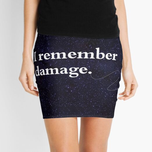 Item preview, Station Eleven I Remember Damage Spacefield designed and sold by SowCow.