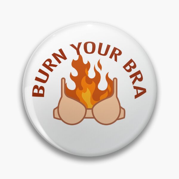 Item preview, Burn Your Bra Retro Feminist designed and sold by Epic Love Designs.