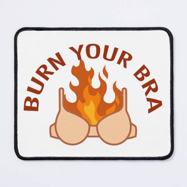 Burn Your Bra Retro Feminist Poster for Sale by elishamarie28