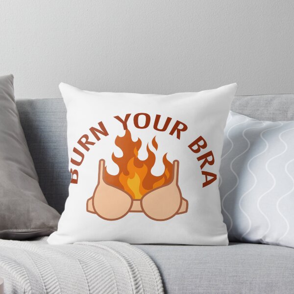 Item preview, Burn Your Bra Retro Feminist designed and sold by Epic Love Designs.