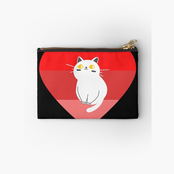 Item preview, cat heart sunset designed and sold by Highhocreations.