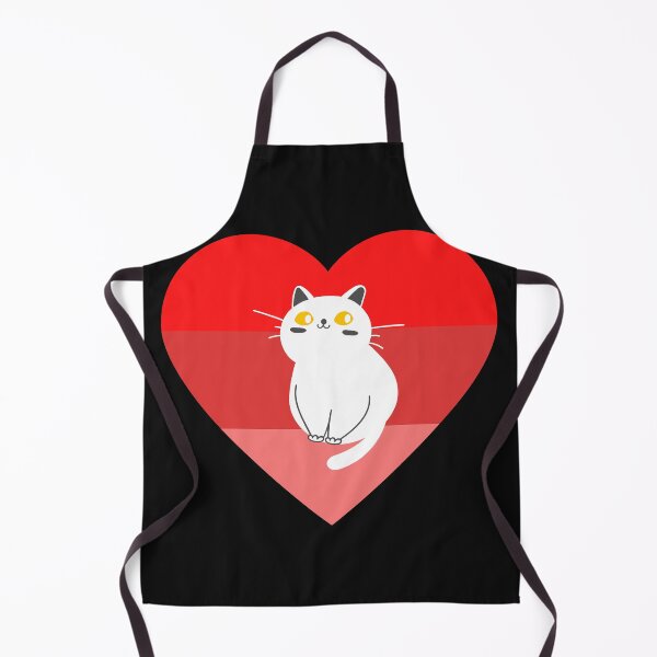 Item preview, cat heart sunset designed and sold by Highhocreations.