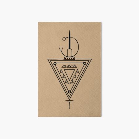 Tazerzite Amazigh Mignon Symbole Impression rigide