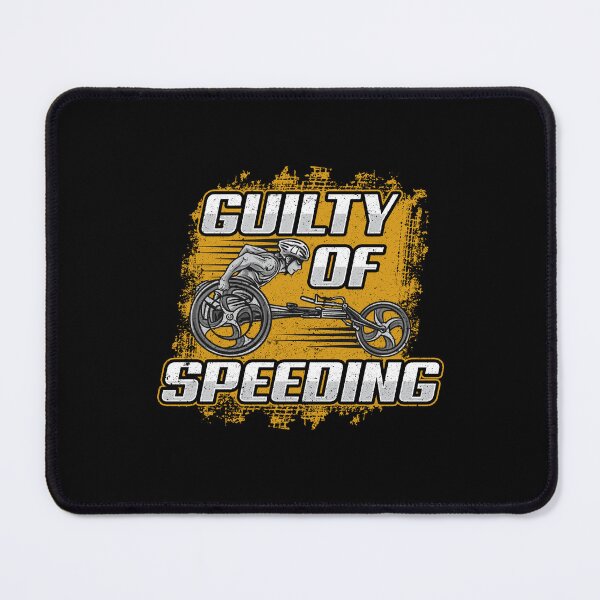 Item preview, Guilty Of Speeding Wheelchair Racing designed and sold by thingsandthings.