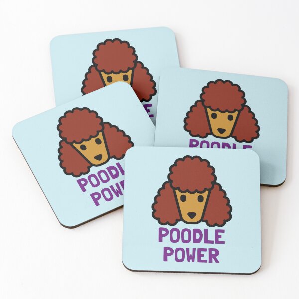 Item preview, Poodle Power - Brown designed and sold by kookycomet.