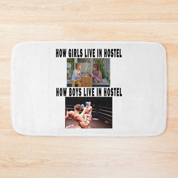 Item preview, how girls live in hostel, how boys live in hostel  designed and sold by GOLDFAMILYSHOP.