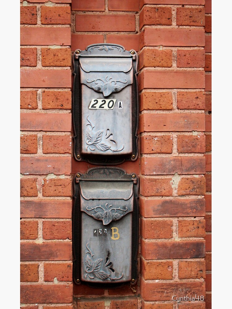 Thumbnail 3 of 3, Sticker, 220 Vintage Mailboxes designed and sold by Cynthia48.