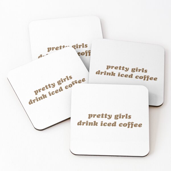 Item preview, Pretty girls drink iced coffee designed and sold by theaestheticco.