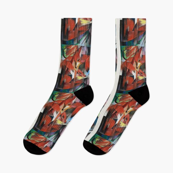 Item preview, Los zorros de Franz Marc (1913) designed and sold by ScubaSamurai.
