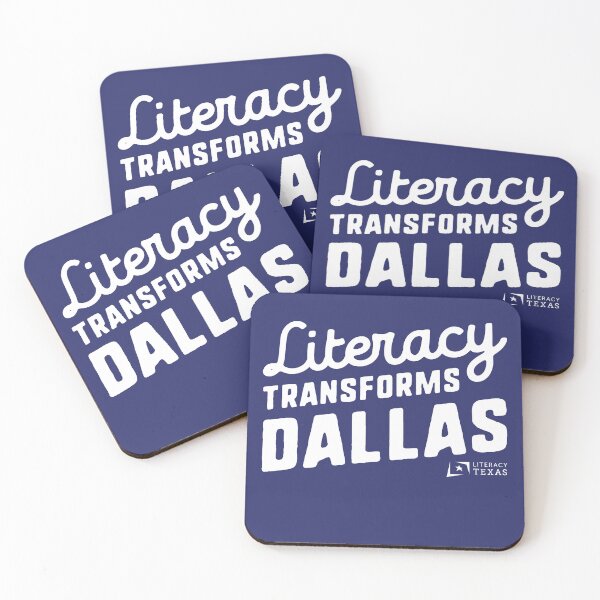 Item preview, Literacy Transforms Dallas + Literacy Texas logo - TX education and adult learning designed and sold by LiteracyTexas.