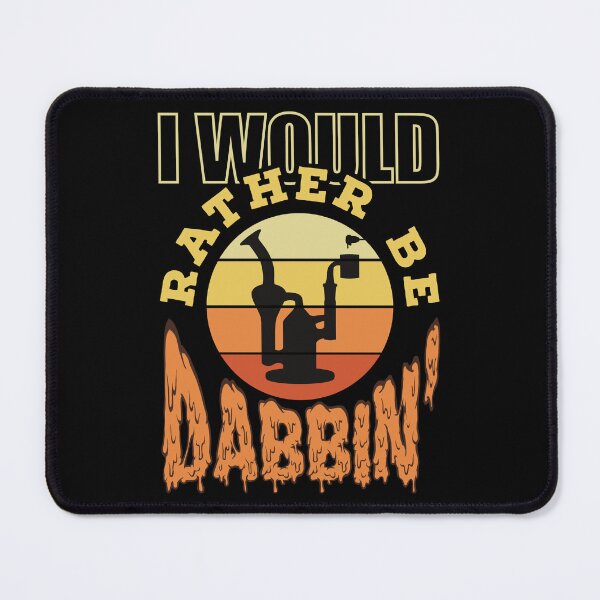 Item preview, Retro Vintage Sunset orange Dab Rig-I would rather be dabbing designed and sold by YomeHayin.