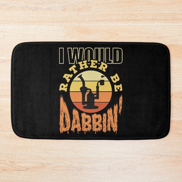 Item preview, Retro Vintage Sunset orange Dab Rig-I would rather be dabbing designed and sold by YomeHayin.