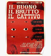 The Good, The Bad and The Ugly (Italian version) Poster