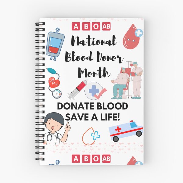 Item preview, January National Blood Donor Month design designed and sold by mark-taylor.