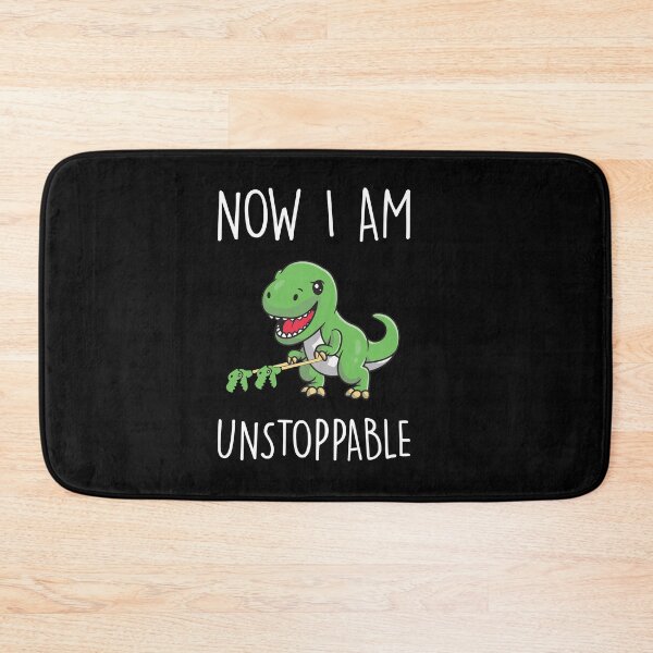 Item preview, Now I Am Unstoppable Gift Funny Claw Grabber T Rex Dinosaur designed and sold by Lenny Stahl.