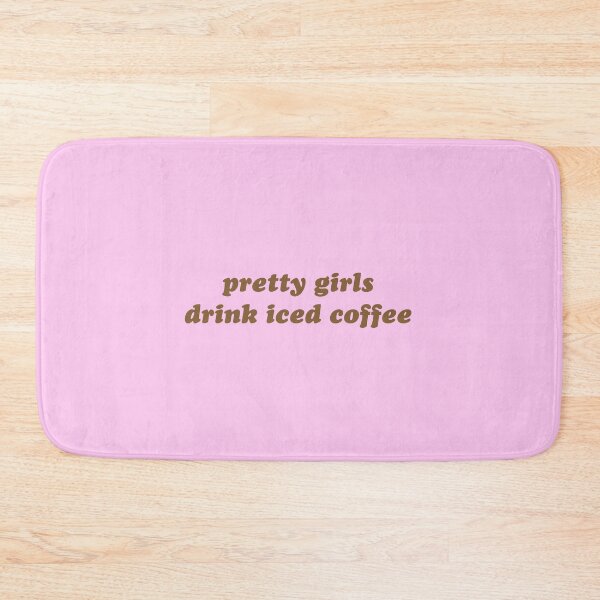 Item preview, Pink coffee addict print designed and sold by theaestheticco.