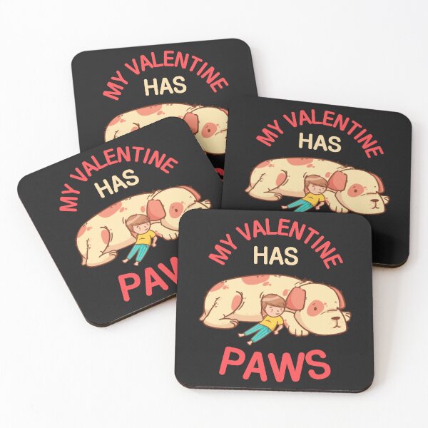 Item preview, My Valentine Has Paws Shirt designed and sold by PuPPuB.