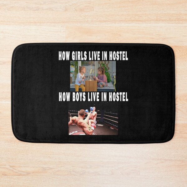 Item preview, how girls live in hostel, how boys live in hostel designed and sold by GOLDFAMILYSHOP.