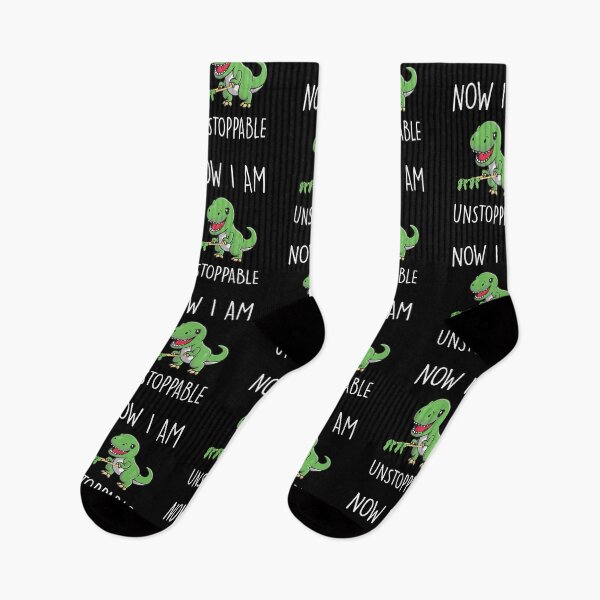 Item preview, T-Rex Now I Am Unstoppable Funny Dino Dinosaur designed and sold by Lenny Stahl.