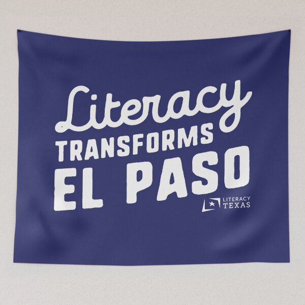 Item preview, Literacy Transforms El Paso + Literacy Texas logo - TX education and adult learning designed and sold by LiteracyTexas.