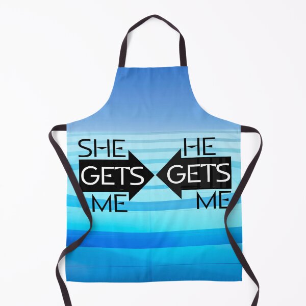 Item preview, She Gets Me, He Gets Me designed and sold by teepossible.