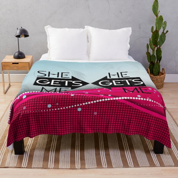 Item preview, She Gets Me, He Gets Me designed and sold by teepossible.