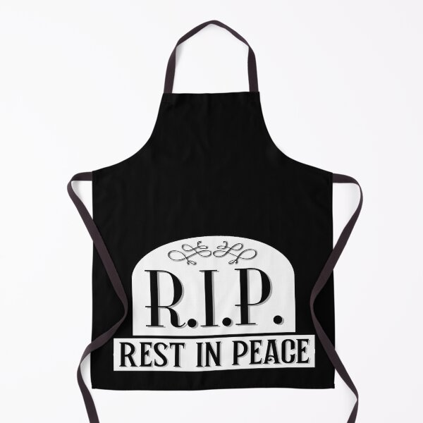 Item preview, RIP Rest In Peace White Gravestone Design designed and sold by Bornint Designs.
