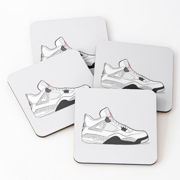 Item preview, Air Jordan 4 "Cement" designed and sold by Graphkicks.