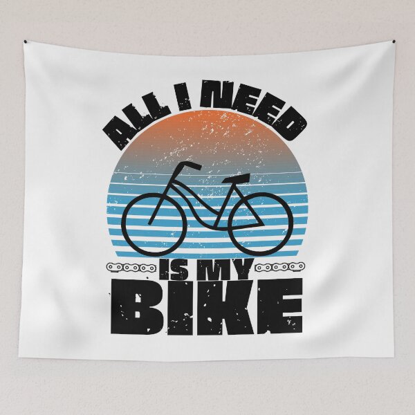 Item preview, Copy of Cycling Lover/ All I Need Is My Bike/ Bicycle Enthusiasts- White designed and sold by Designs By YL.