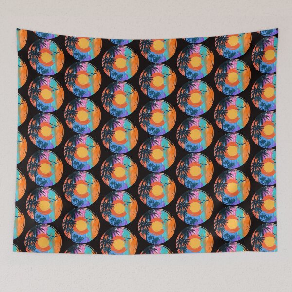 Item preview, Palm Tree Beach Sunset In Summer designed and sold by Rahke.