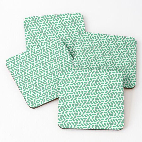 Item preview,  Trapezoid Pattern in Green designed and sold by Saanis.