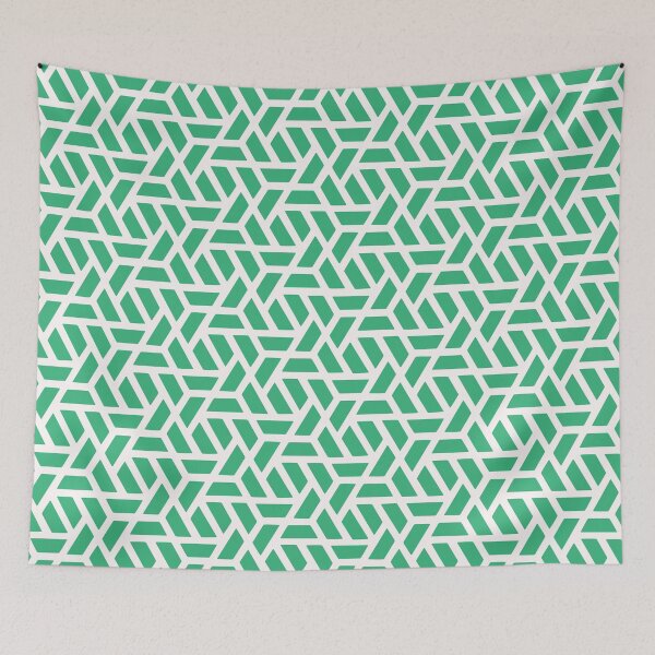 Item preview,  Trapezoid Pattern in Green designed and sold by Saanis.