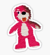 Pink Teddy Bear Breaking Bad Sticker