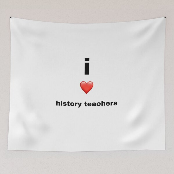 Item preview, I love history teachers designed and sold by SadeesPhotos.