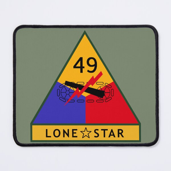 Item preview, 49th Armored Division "Lone Star" (United States) designed and sold by wordwidesymbols.