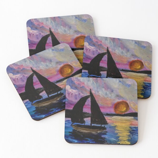 Item preview, Out sailing at sunset. designed and sold by kkartwork.