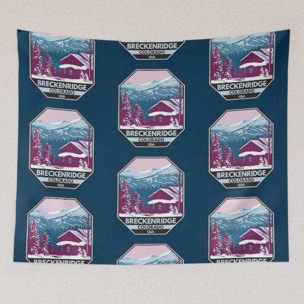 Item preview, Breckenridge Colorado Winter Resort designed and sold by KrisSidDesigns.