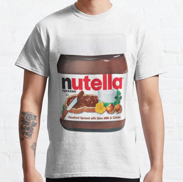 nutella print t shirt