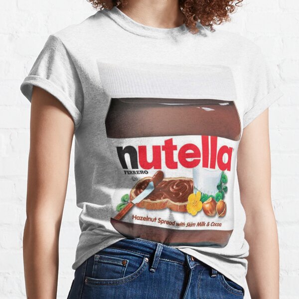 nutella print t shirt