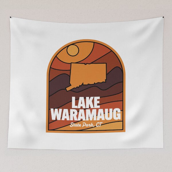 Item preview, Lake Waramaug State Park Connecticut designed and sold by HalpinDesign.