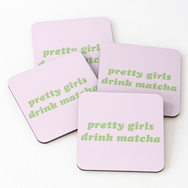 Item preview, Pink and green matcha quote designed and sold by theaestheticco.