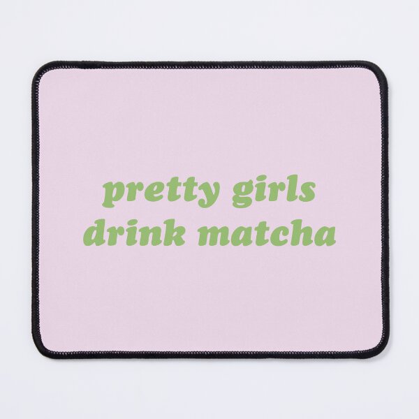 Item preview, Pink and green matcha quote designed and sold by theaestheticco.