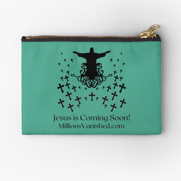 Jesus is Coming - Christian Zipper Pouch