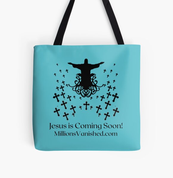 Jesus is Coming - Christian All Over Print Tote Bag