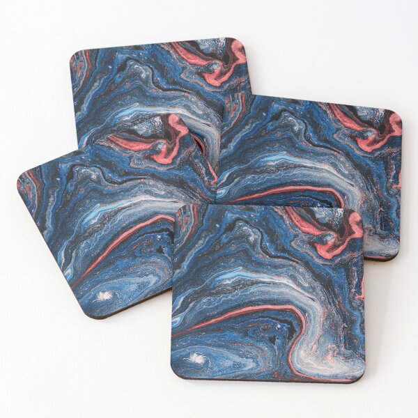 Item preview, Cosmic Blue Universe Marble Mug designed and sold by trendingatees.