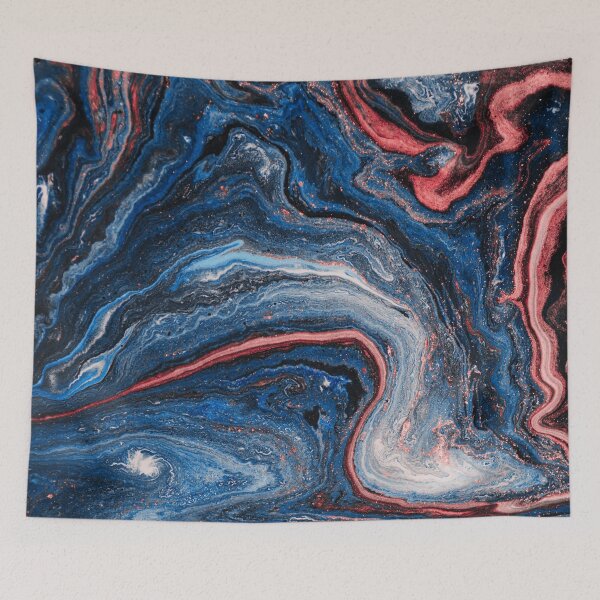 Item preview, Cosmic Blue Universe Marble Mug designed and sold by trendingatees.